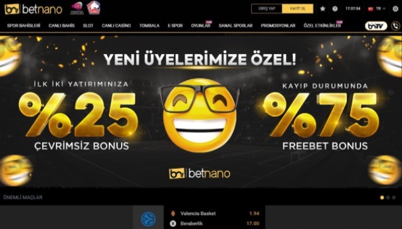 Betnano Giriş, Betnano 91 Direct, Betnano Giriş TV