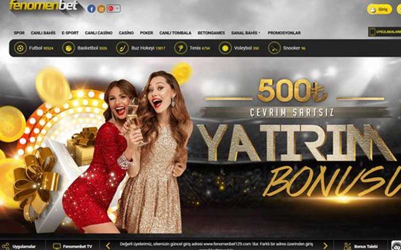 Fenomenbet Giriş Adresi, Para Çekme Seçenekleri ve Bonuslar